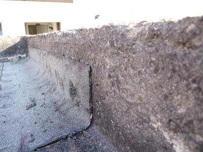 Projekt: Von der Garage zur Werkstatt – Dach abdichten – Untere Lage